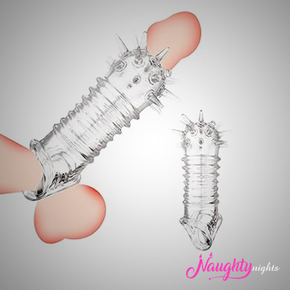 Open Ended Transparent Penis Sleeve