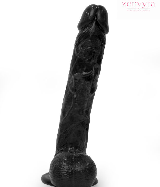 6.5 Inch Vibrating Dark Brown Chocolate Sleeve