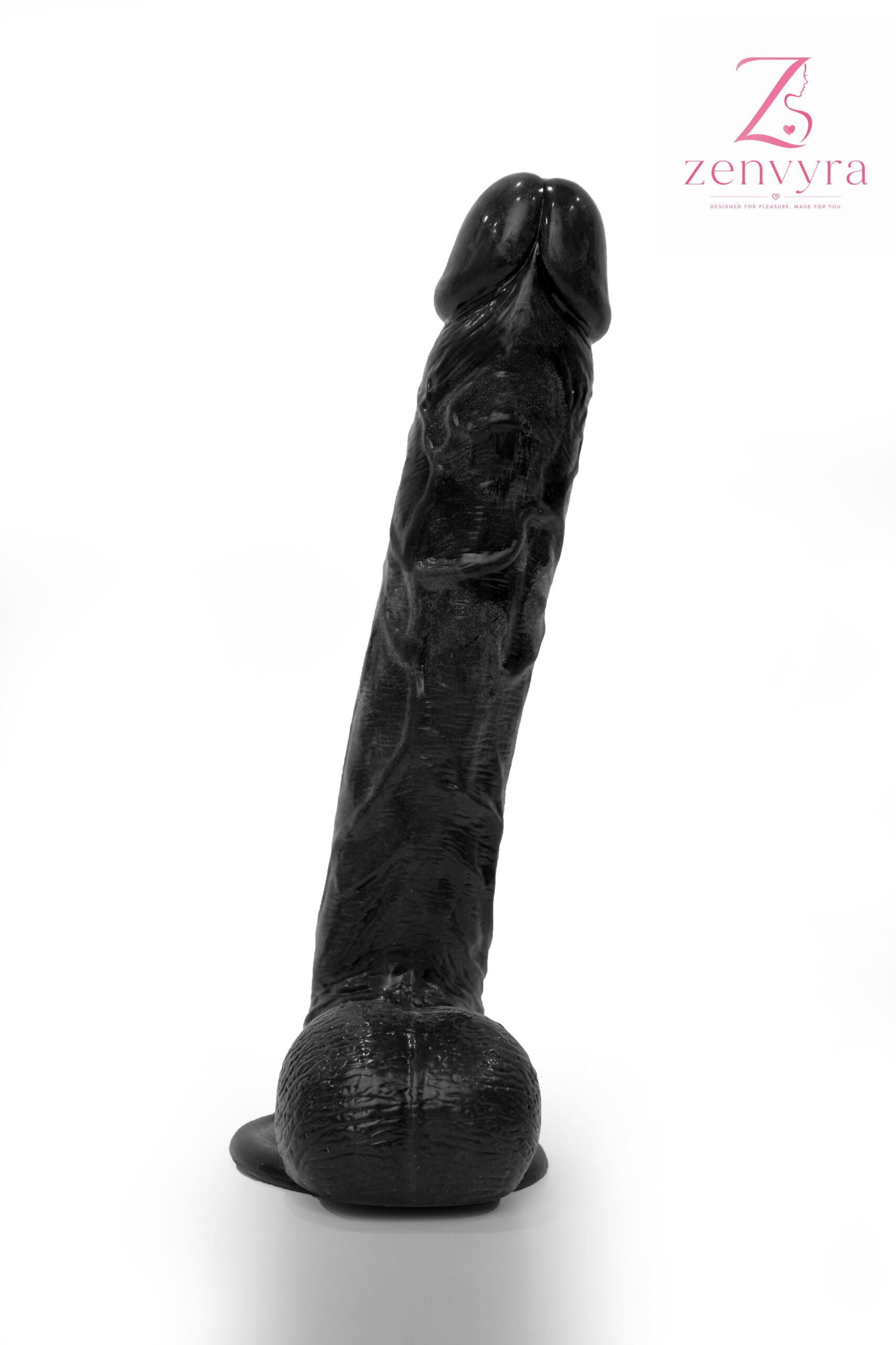 6.5 Inch Vibrating Dark Brown Chocolate Sleeve